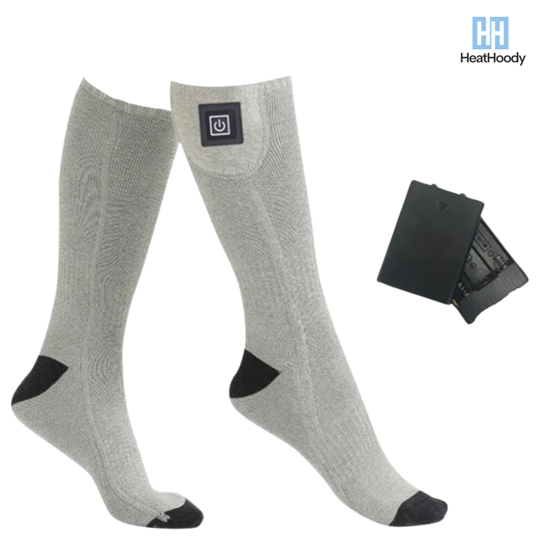 Heatable socks