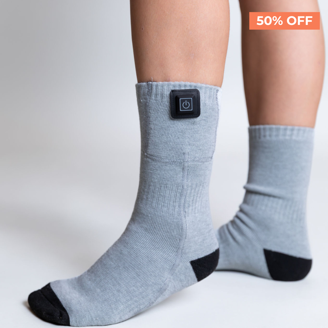 Heatable socks
