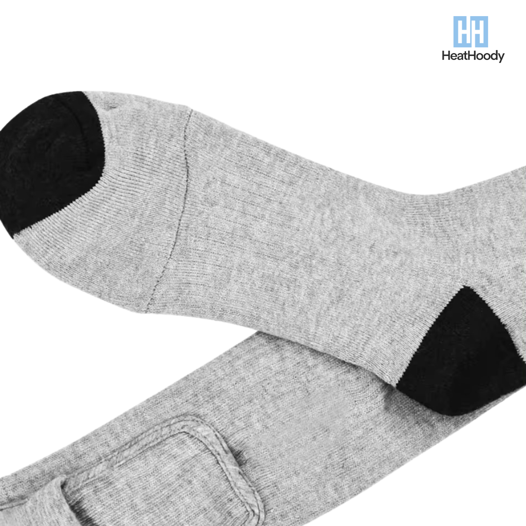 Heatable socks